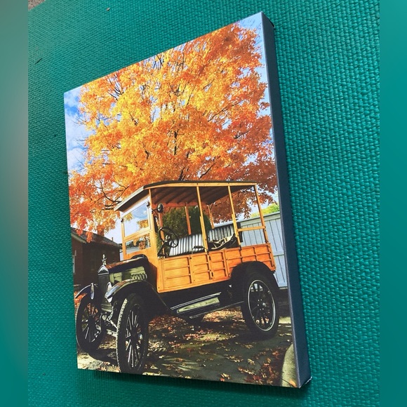 Greenfield Village Canvas Print Ford Model T Depot Hack 1923 Wall Art - Picture 2 of 5